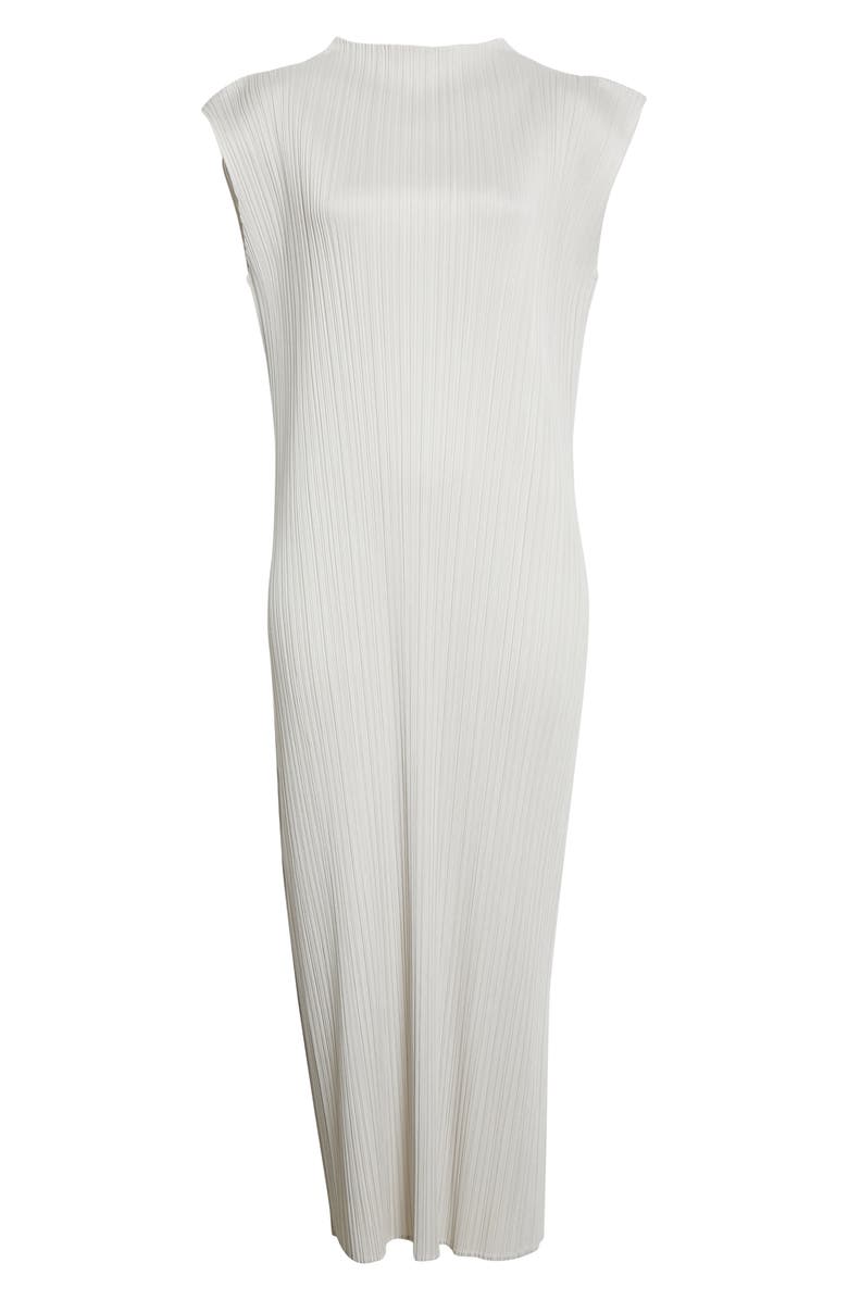 Pleats Please Issey Miyake Pleated Sheath Dress, Alternate, color, 