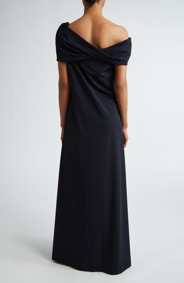 Róhe Asymmetric Off the Shoulder Dress, Alternate, color, 