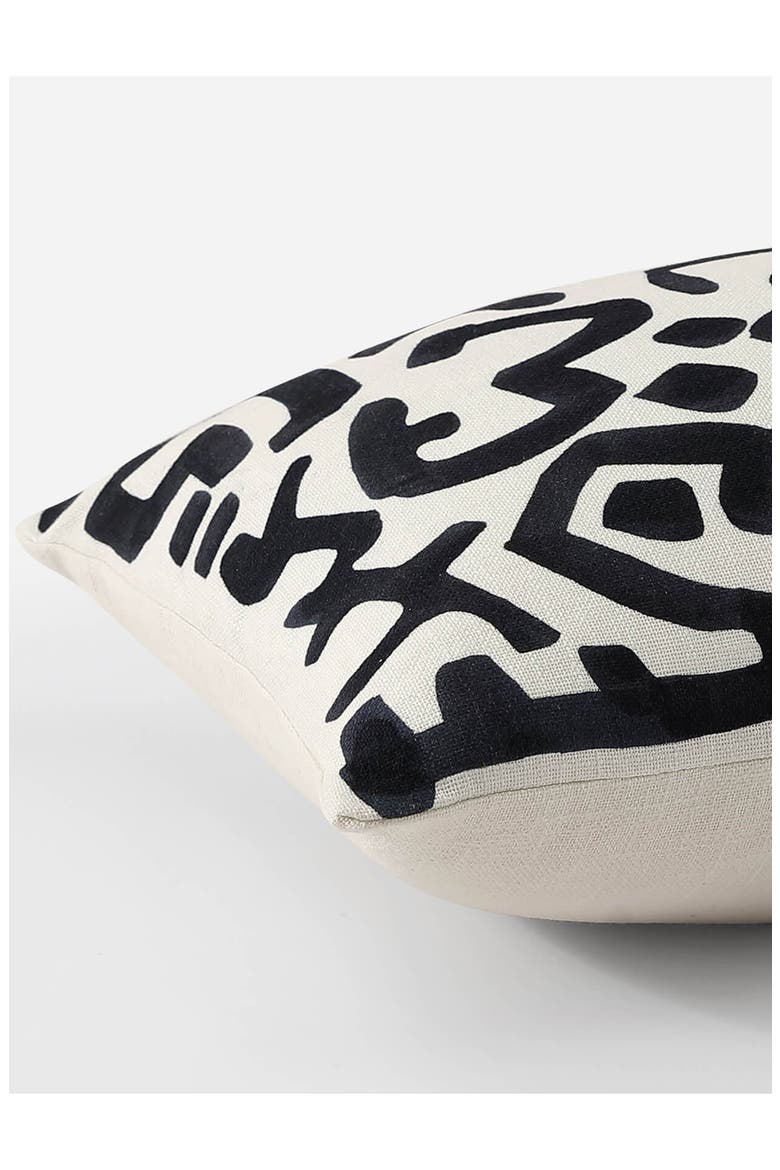 Maya Accent Pillow, Alternate, color, OFF WHITE