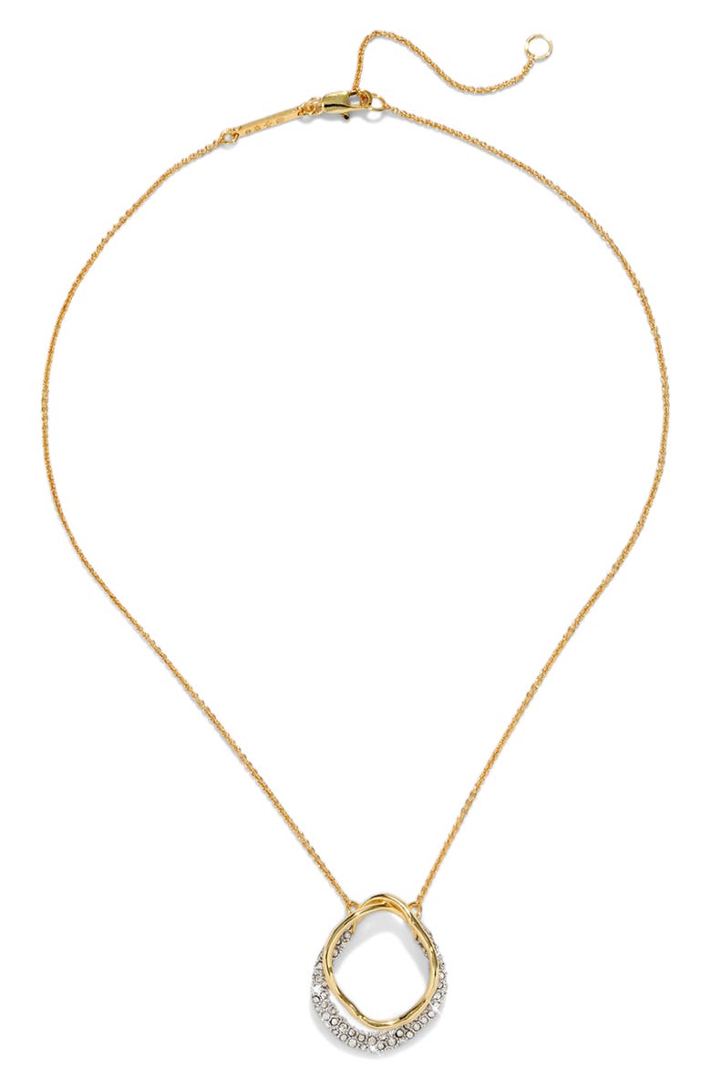 Alexis Bittar Solanes Crystal Orbit Pendant Necklace, Alternate, color, Crystals