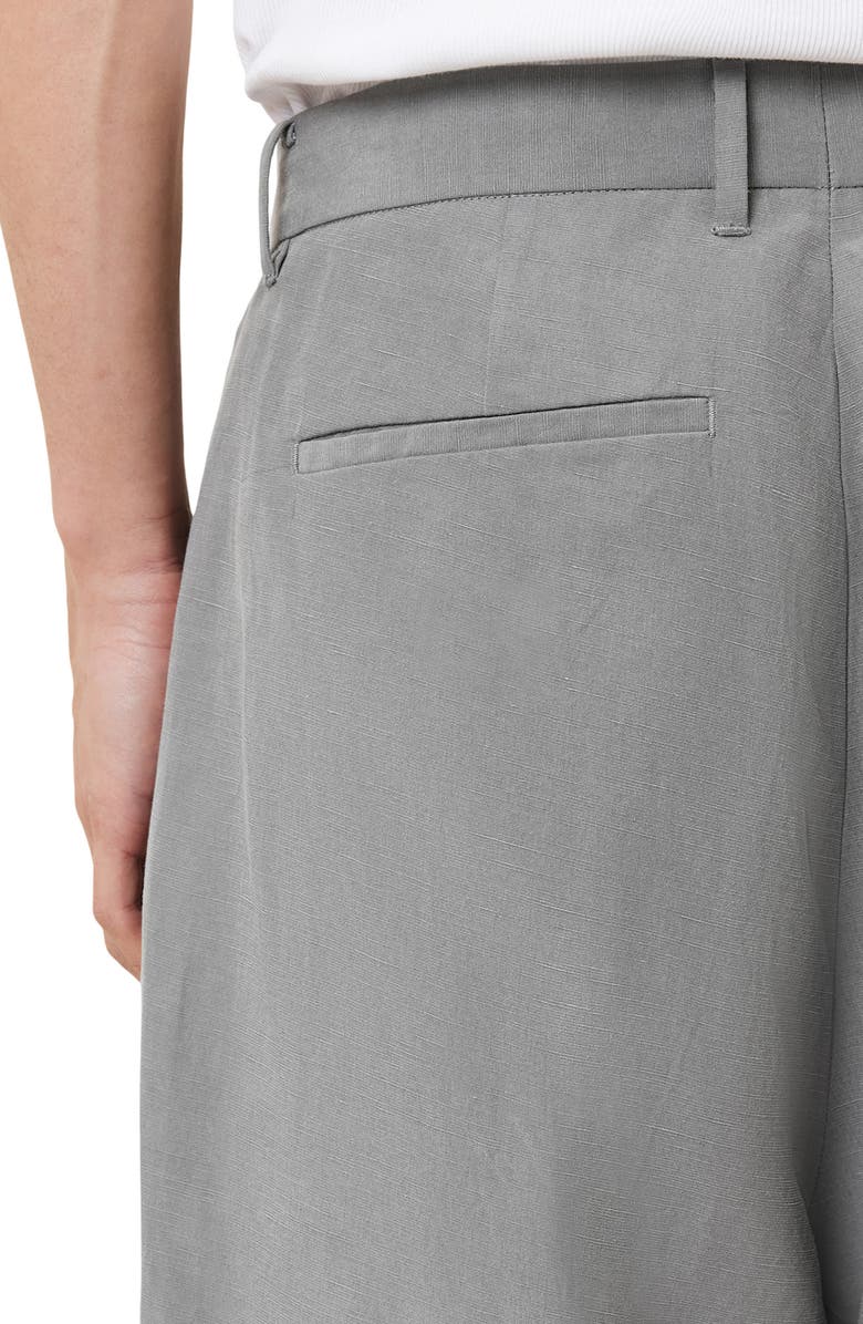 AllSaints Orpheus Shorts, Alternate, color, Machine Grey