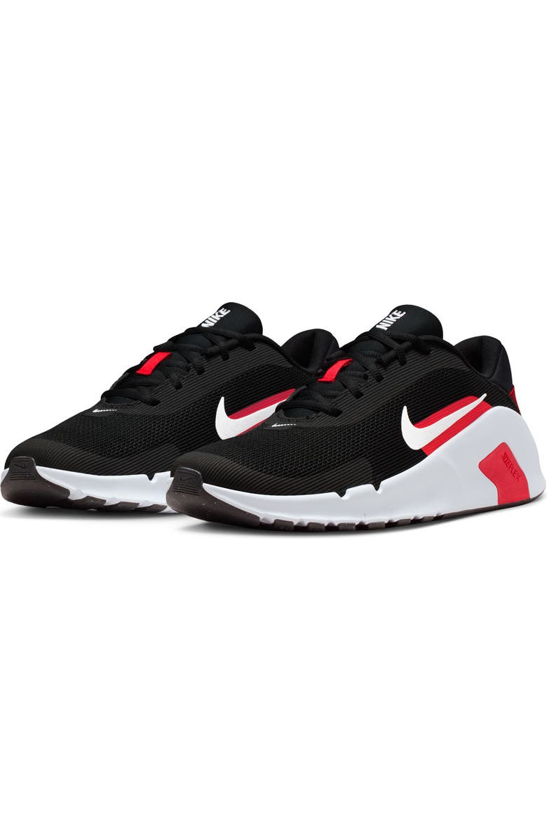 Nike Flex Train Athletic Training Shoe, Main, color, Black/ White