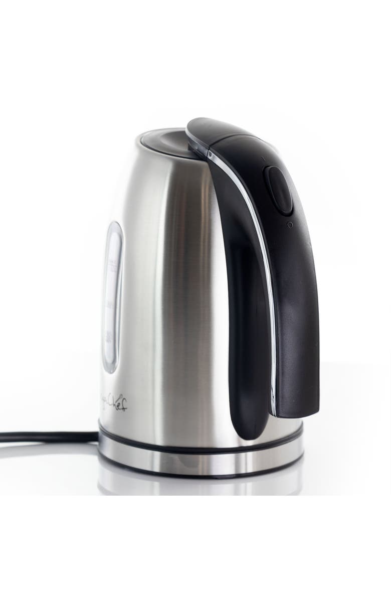 Megachef 1.2Lt. Stainless Steel Electric Tea Kettle, Alternate, color, Grey