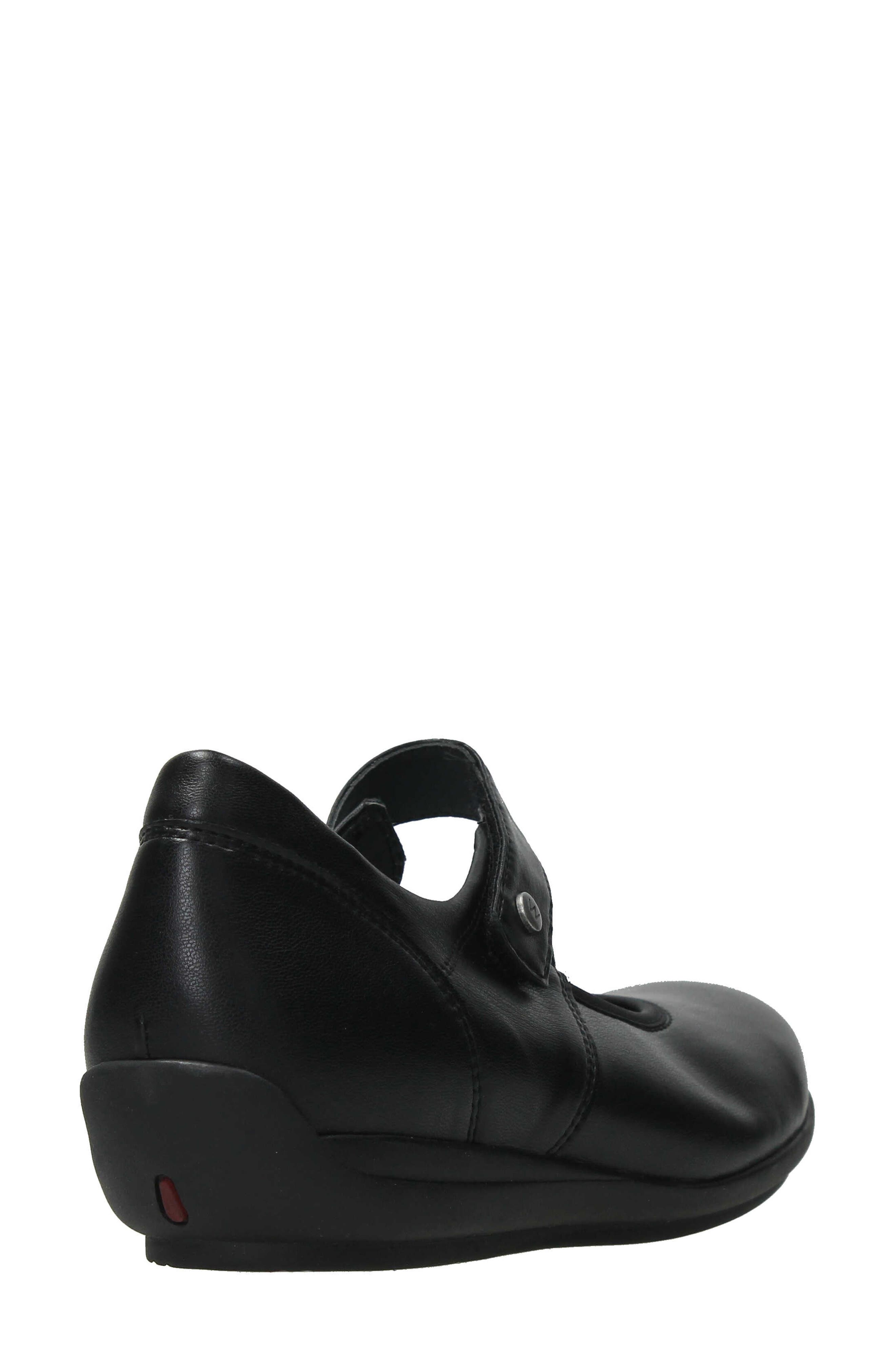 Wolky Noble F2F Mary Jane, Alternate, color, Black