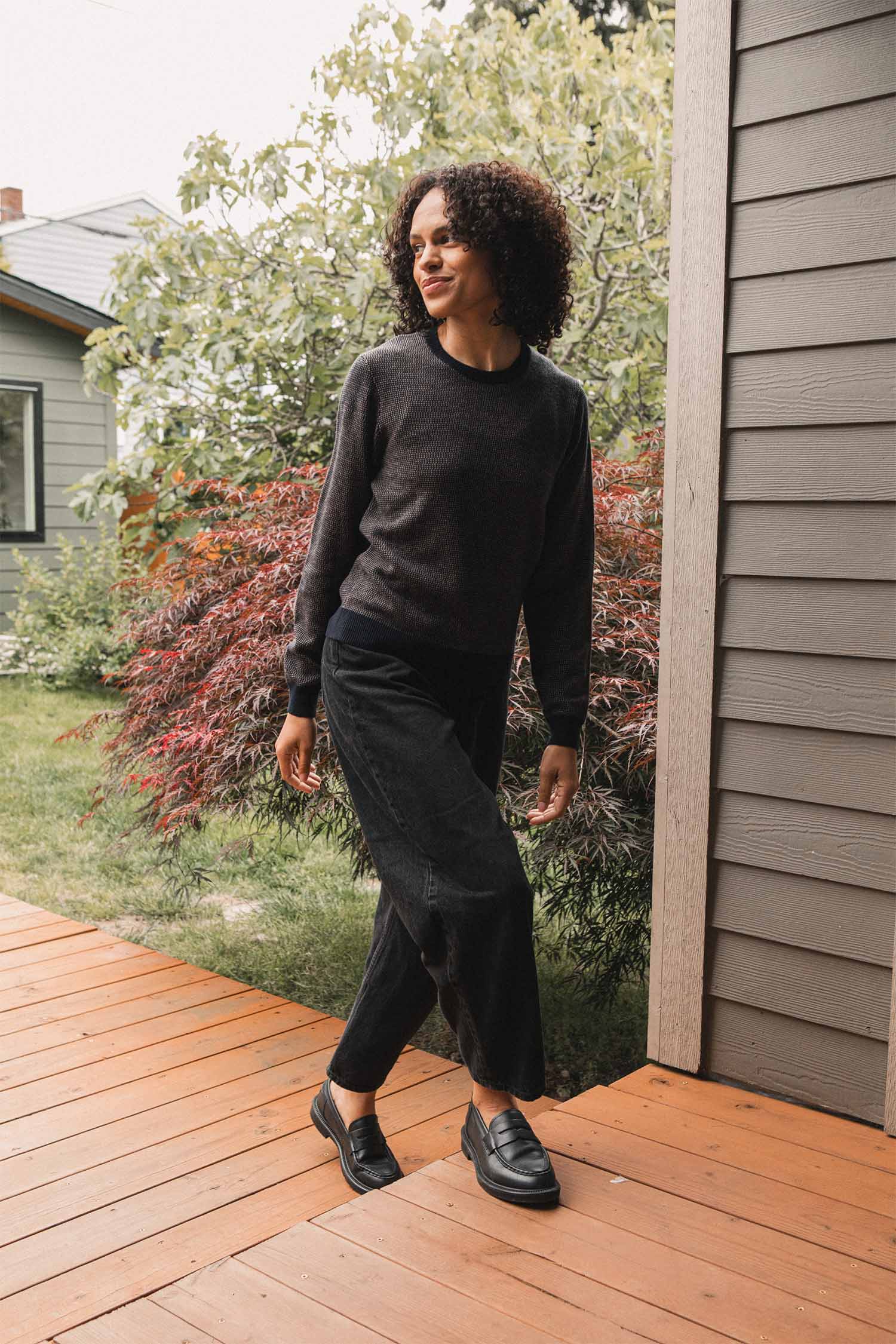 Bridge & Burn Pickering Merino Wool Blend Sweater (Women) | Nordstrom