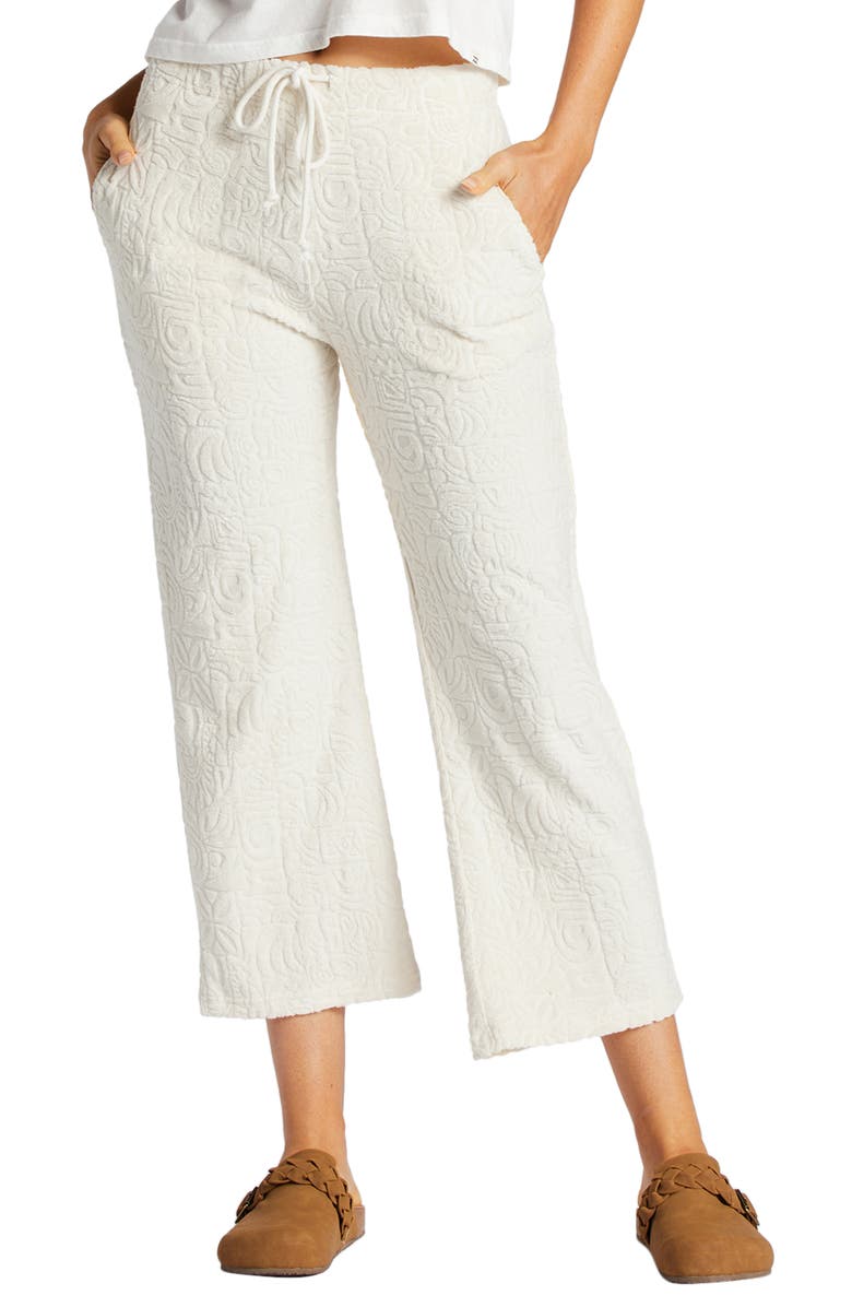 Billabong Beach Breeze Tie Waist Crop Pants, Main, color, 