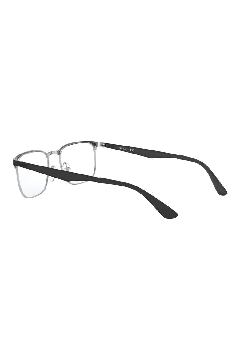54mm Optical Glasses, Alternate, color, SILVER/ BLACK