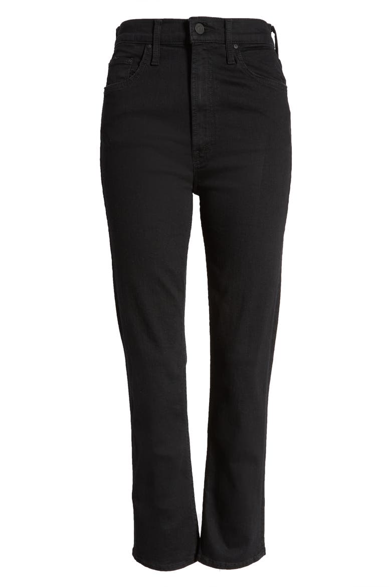 High Waist Rider Ankle Jeans, Alternate, color, NOT GUILTY