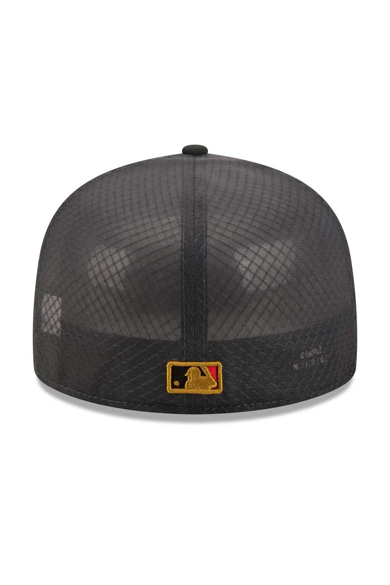 Men's New Era Black Pittsburgh Pirates 2026 City Connect Batting Practice 59FIFTY Fitted Hat, Alternate, color, Black