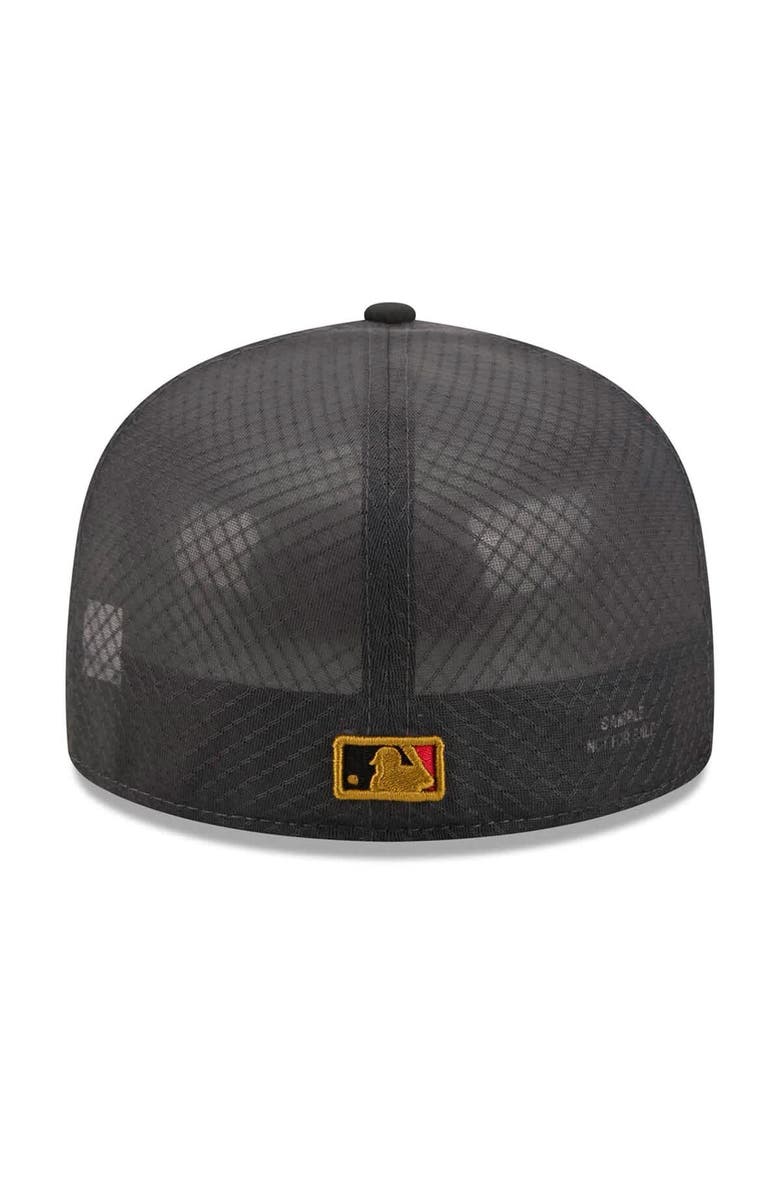 New Era Men's New Era Black Pittsburgh Pirates 2026 City Connect Batting Practice 59FIFTY Fitted Hat, Alternate, color, Black