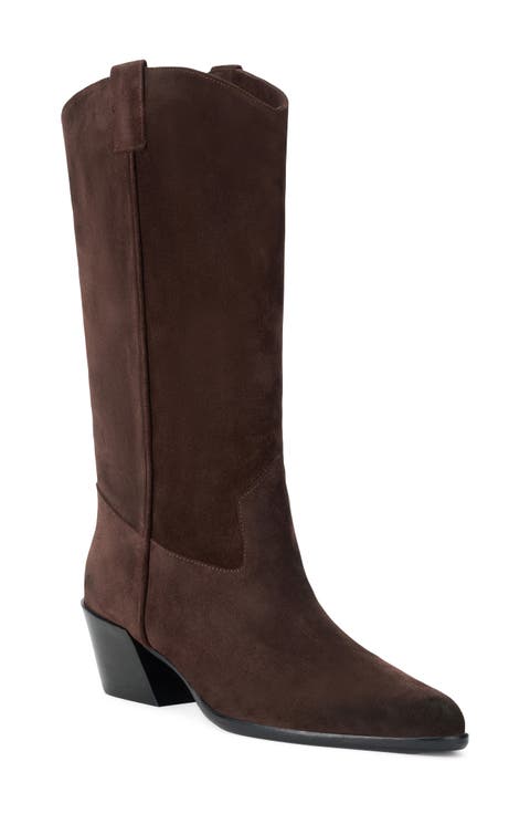 Monty Leather Western Boot