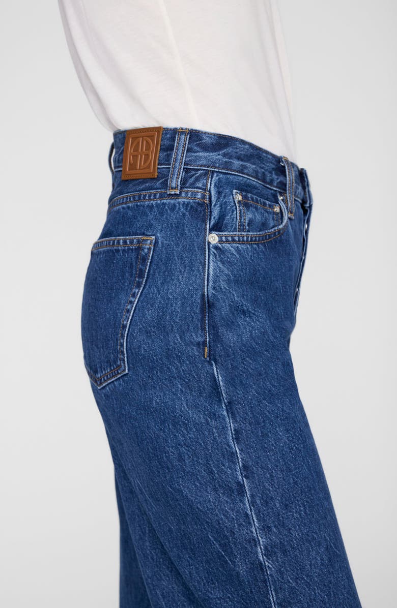 ANINE BING Fritz Jean, Alternate, color, Clean Indigo