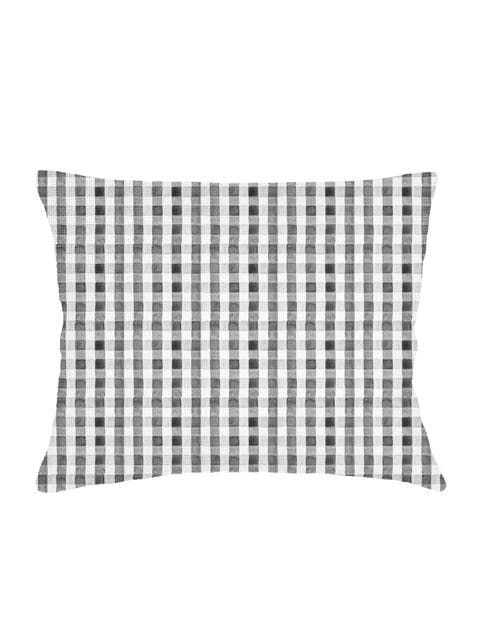 Gingham Linen Dutch Euro Pillow Cover Only