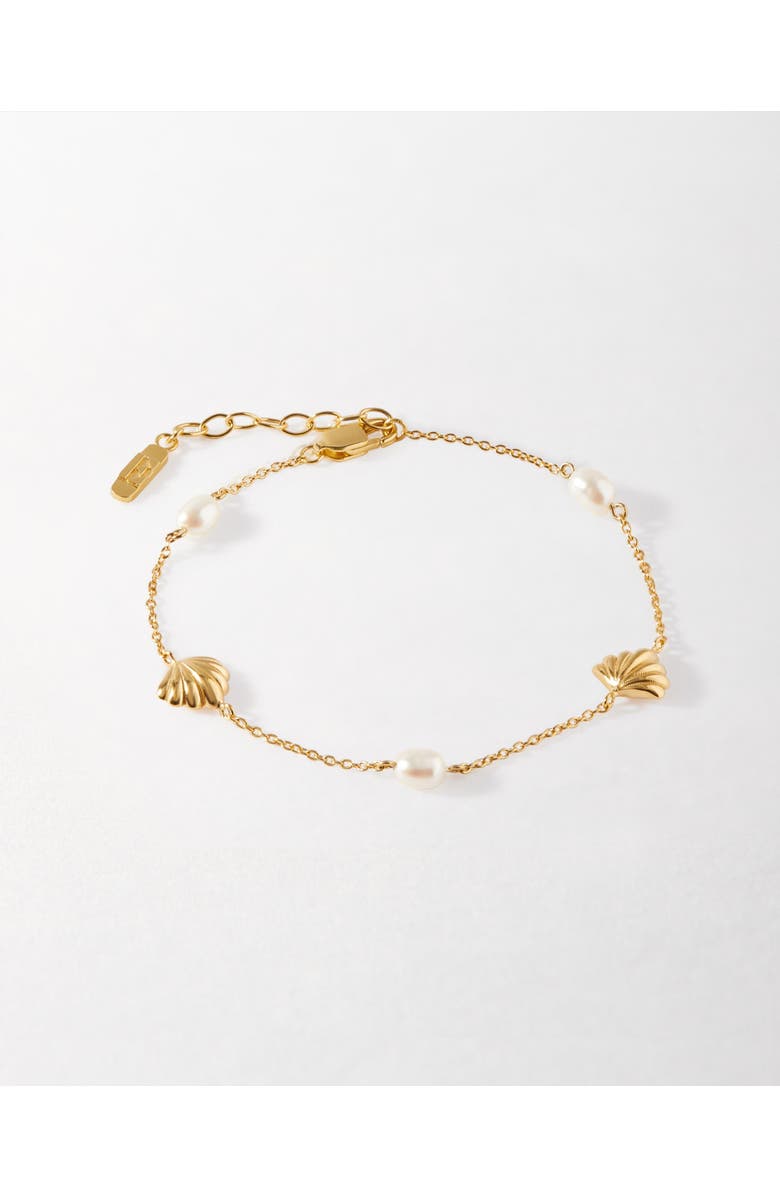 Edge of Ember Marine Pearl Charm Bracelet, Main, color, Marine Pearl