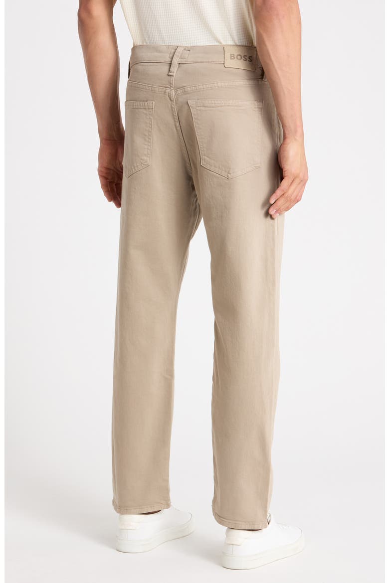 Ogden Straight Leg Jeans, Alternate, color, DARK BEIGE