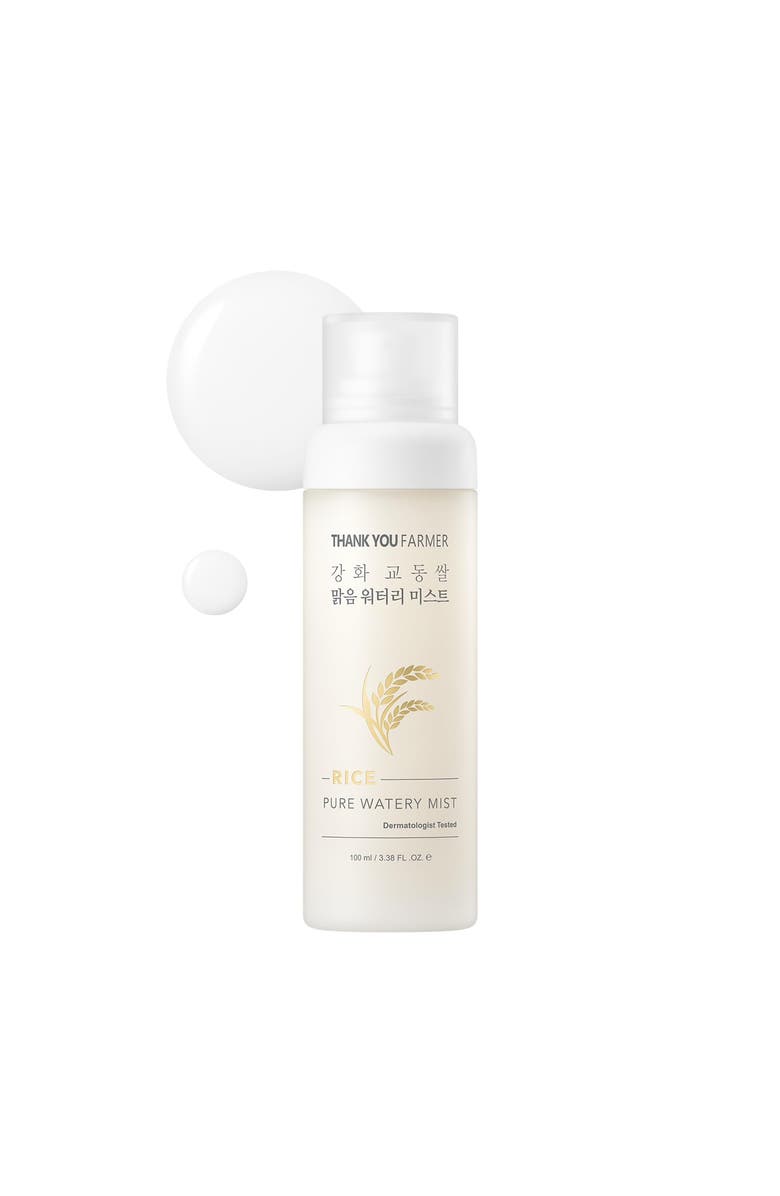 THANK YOU FARMER Rice Pure Watery Mist, Alternate, color, White