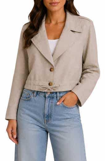 Two Button Waist Length Jacket
