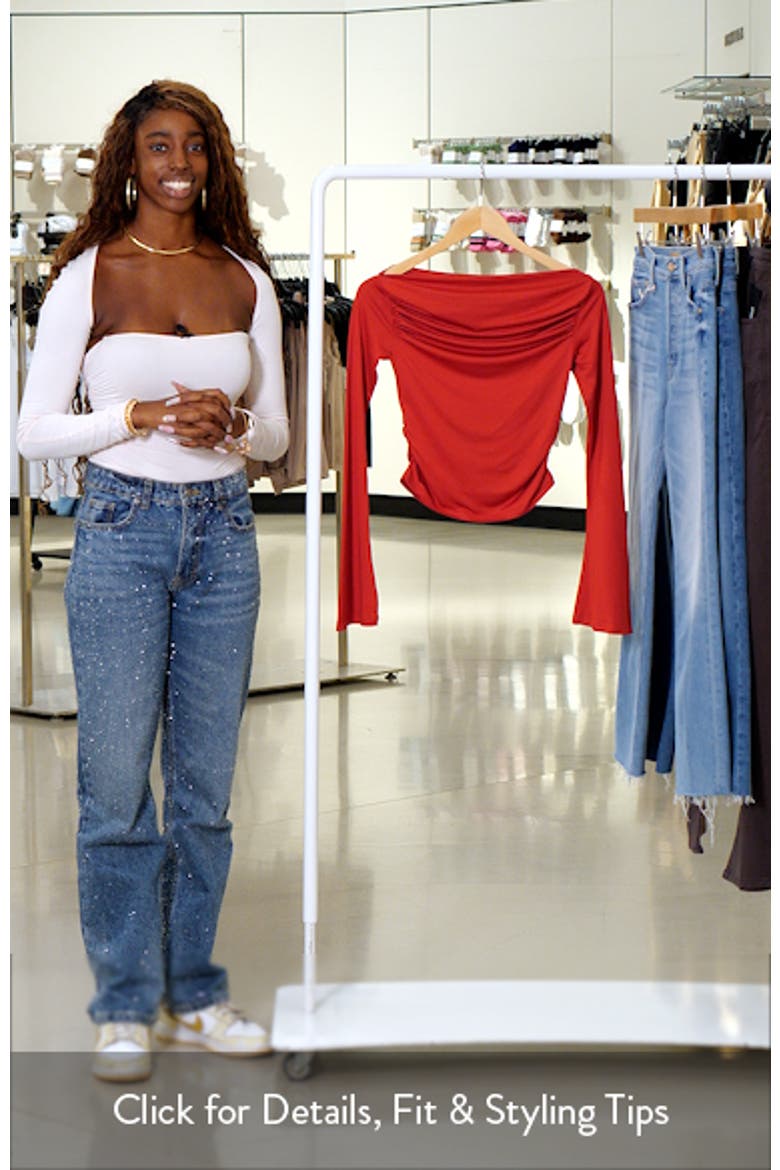Dana Ruched Knit Top video