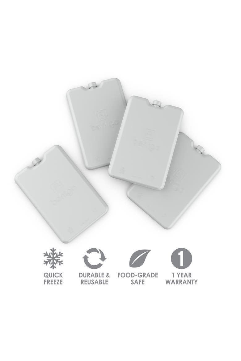 Slim Ice Pack - Set of 4, Alternate, color, GREY