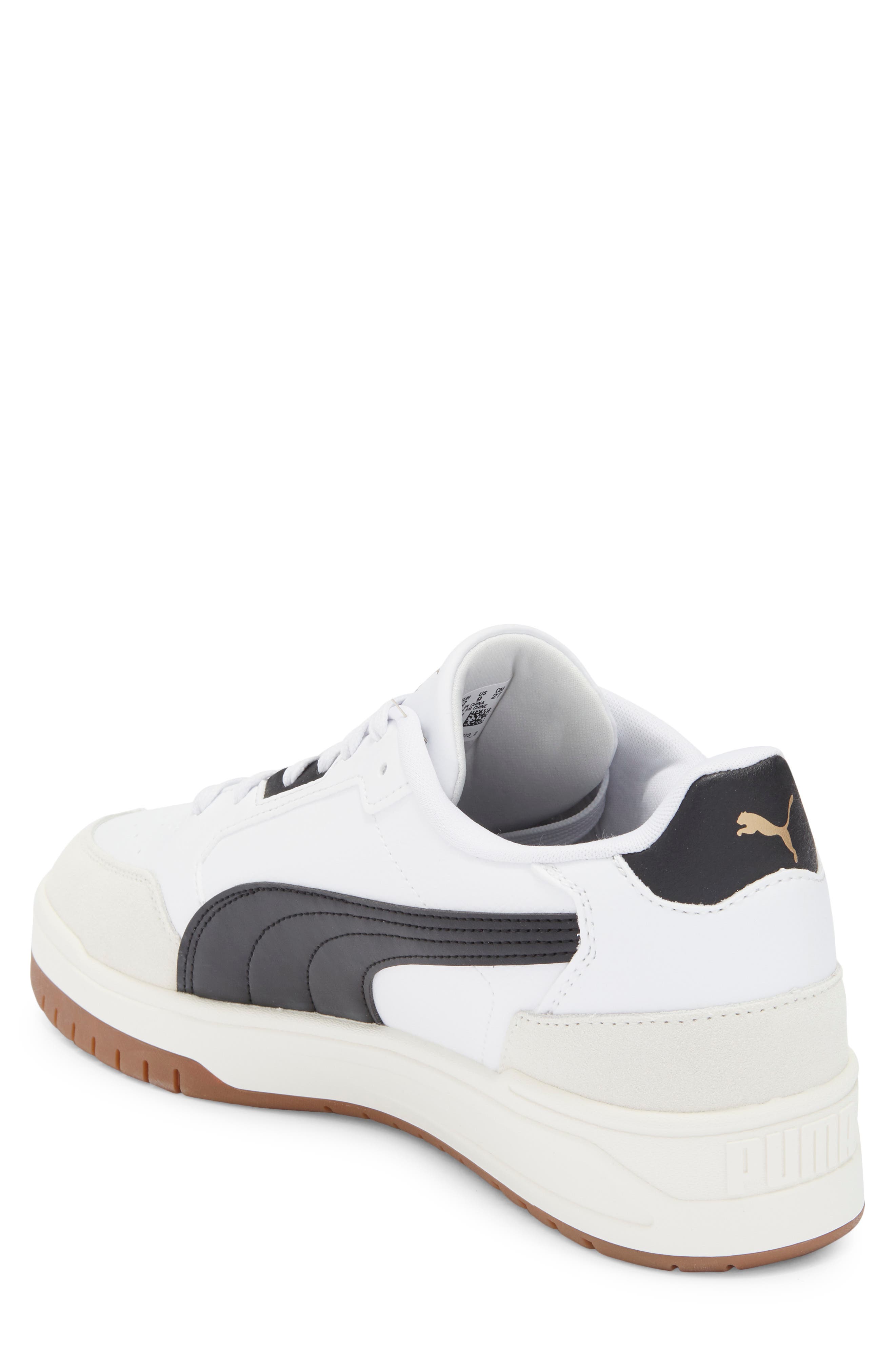 PUMA Shuffle Downtown OG Sneaker, Alternate, color, Puma White/ Puma Black/ Gray