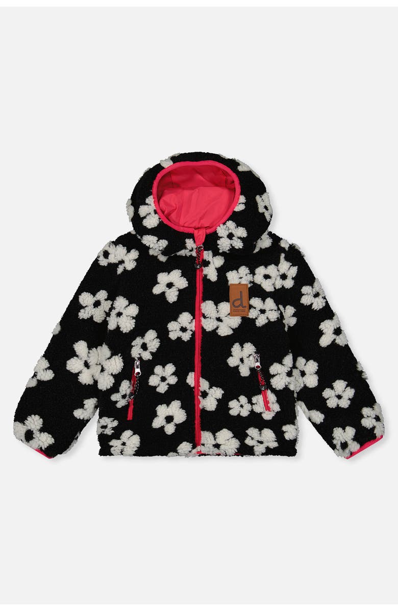 Deux par Deux Reversible Fleece Technical Fabric Mid-Season Jacket, Alternate, color, 