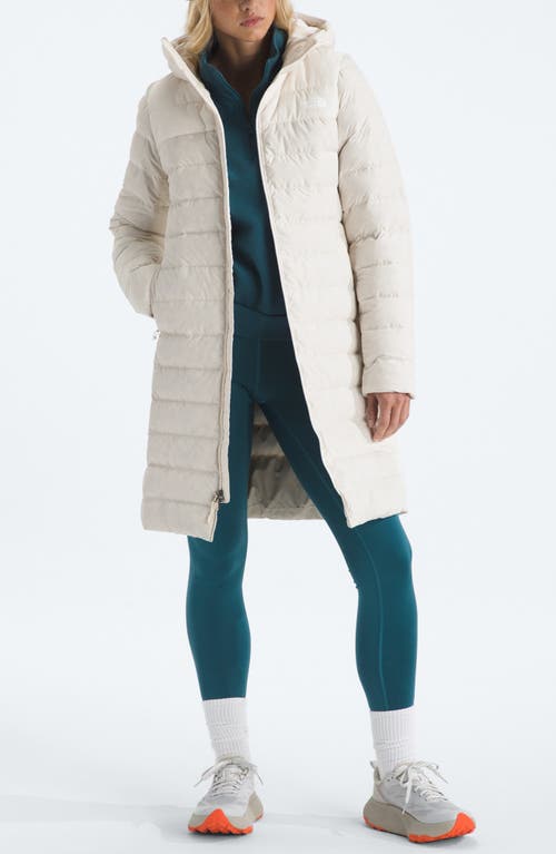 The North Face Aconcagua Water Repellent Parka In White