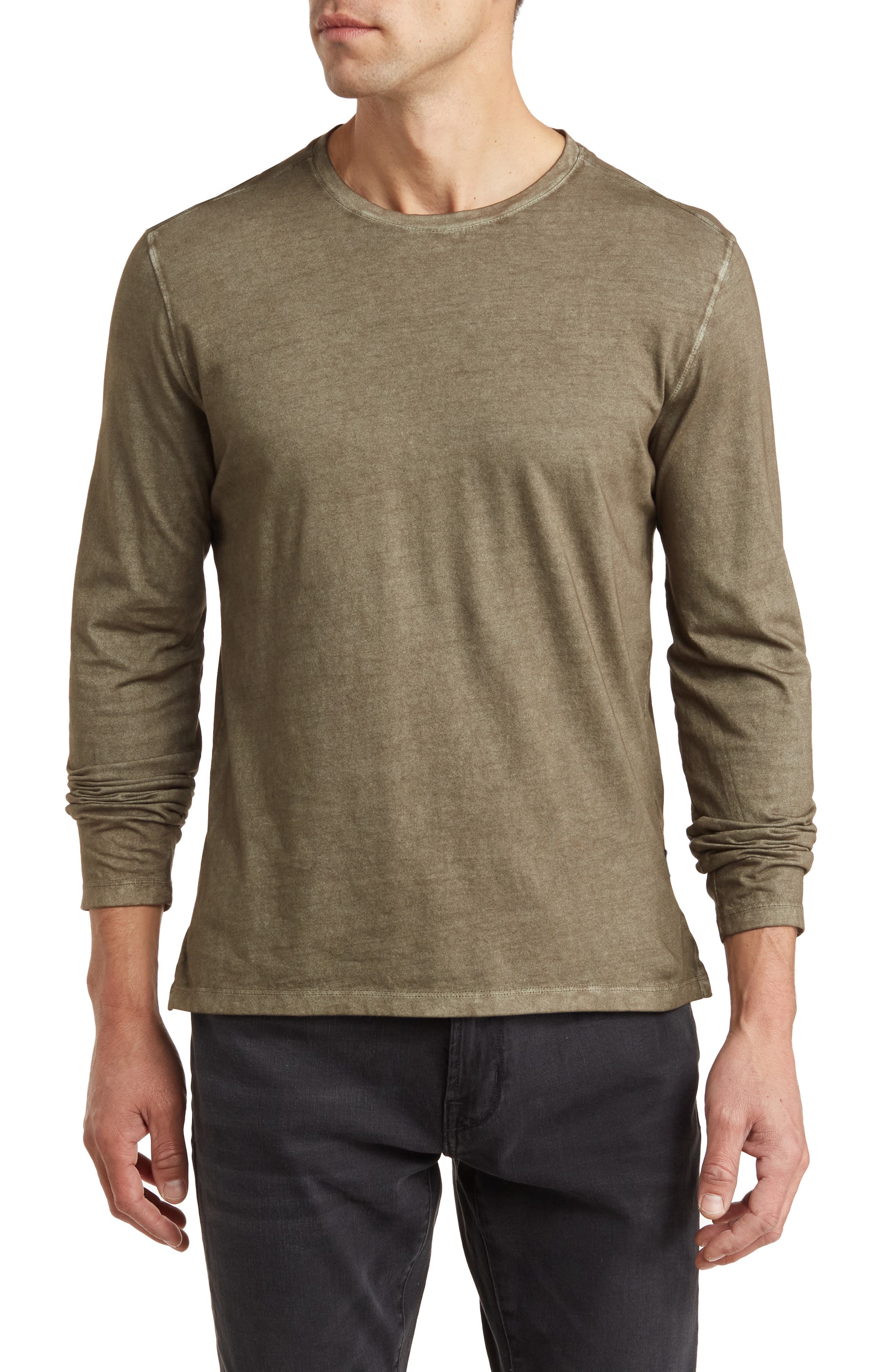 John Varvatos Crewneck Long Sleeve T-Shirt