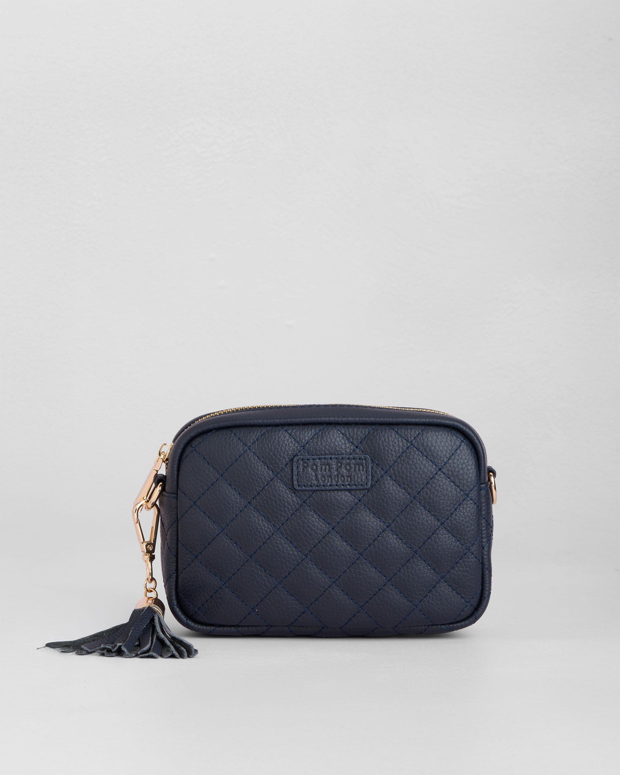  Navy Quilted