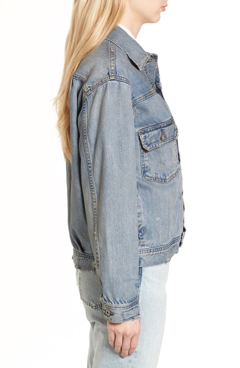 AG Cassie Denim Jacket, Alternate, color,