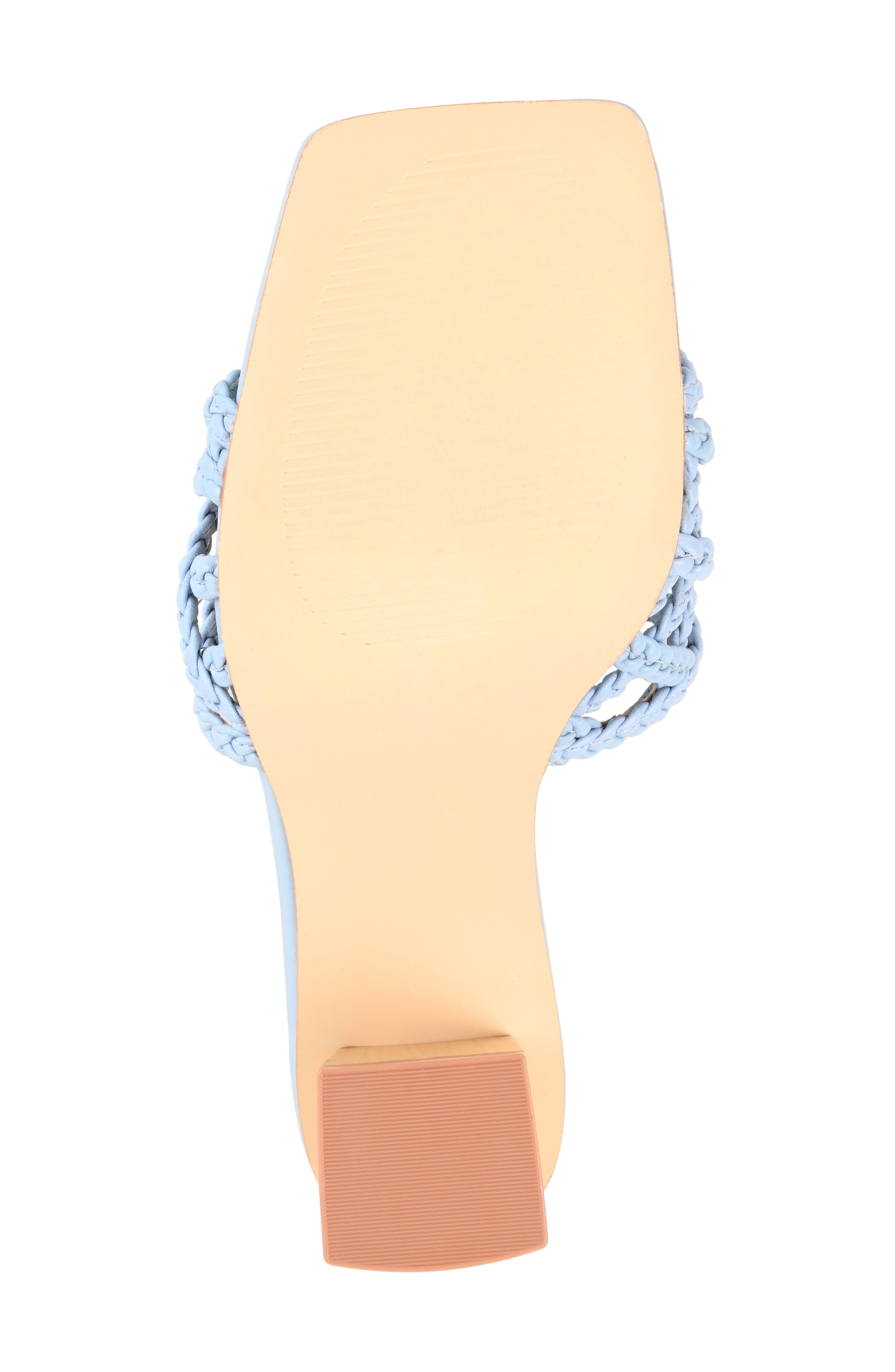 Evvie Braided Sandal, Alternate, color, BLUE
