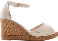 VISCATA Aiguafreda Canvas Espadrille Sandal Wedges