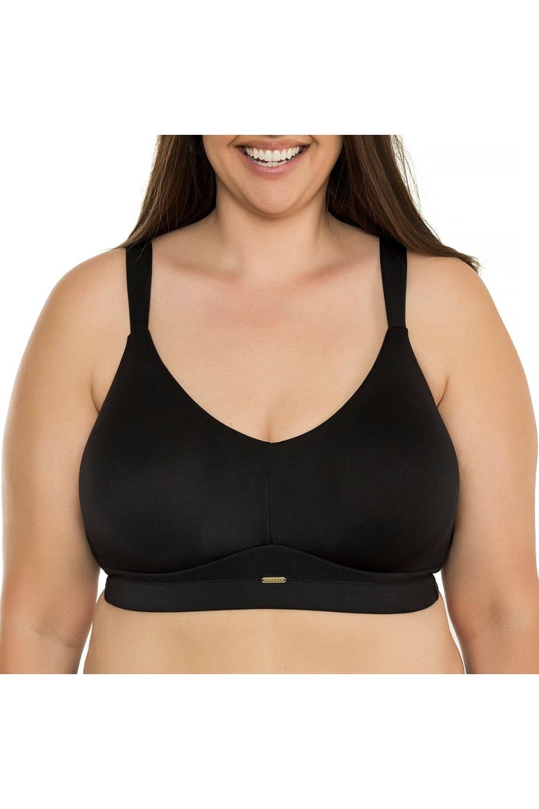 Holly Wire-Free Seamless Bra, Alternate, color, Black