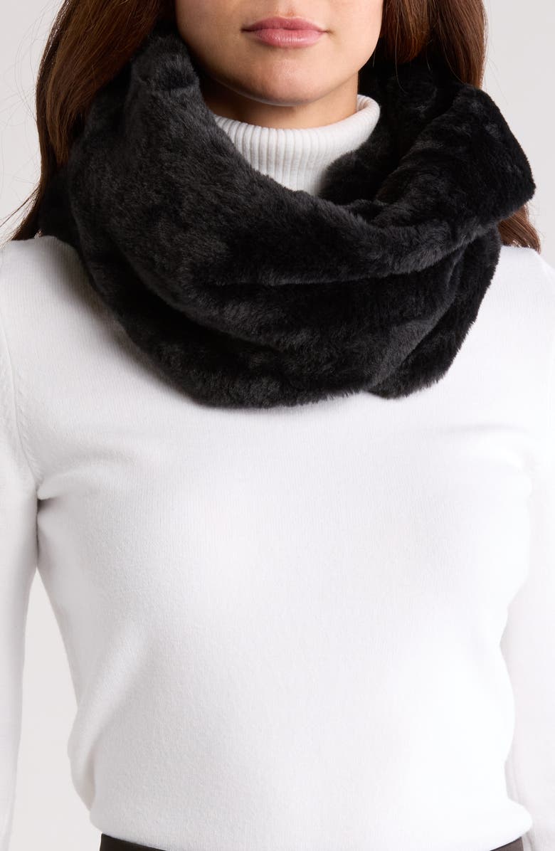 NORDSTROM RACK Faux Fur Stole, Main, color,