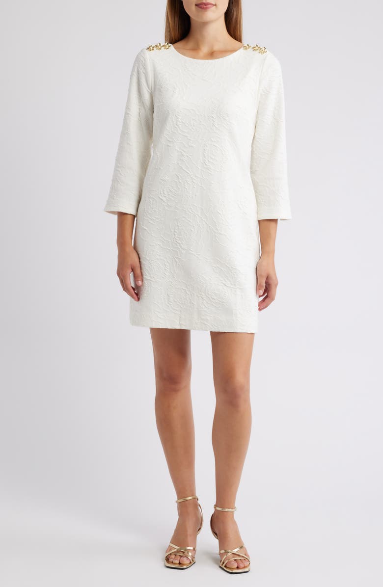 Lilly Pulitzer<sup>®</sup> Annwyn Shift Dress, Main, color, Coconut Rose