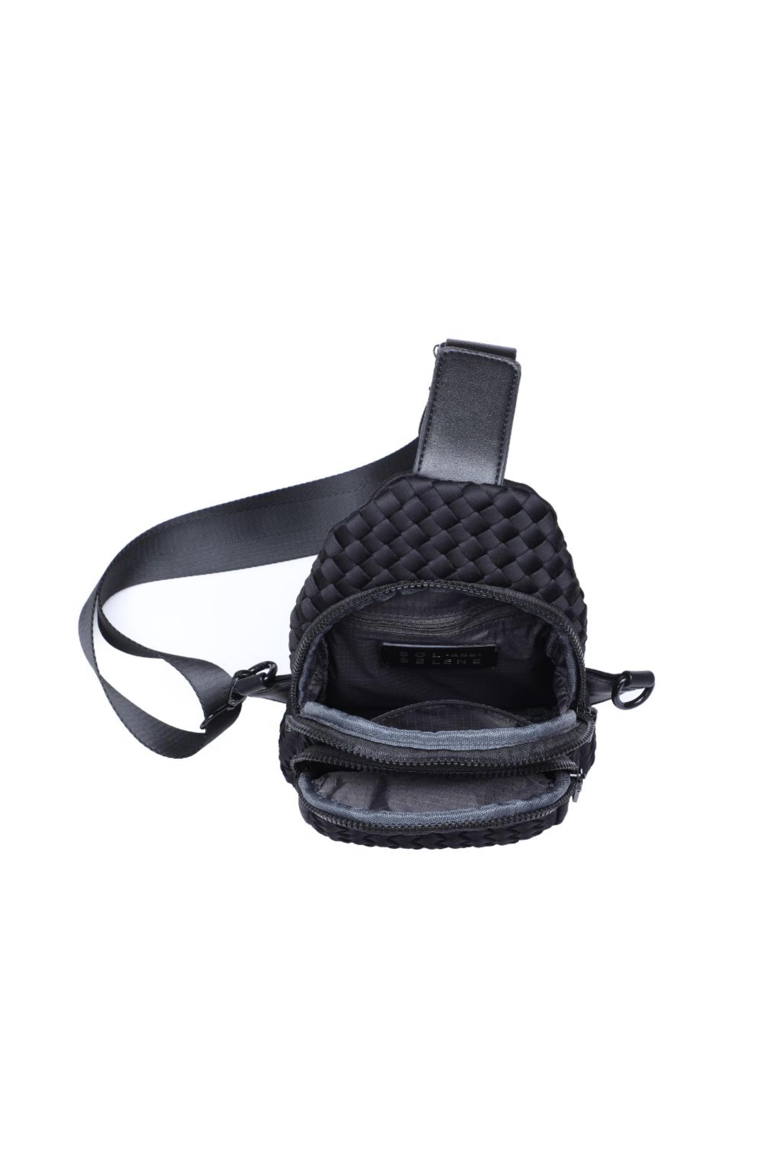 Sol and Selene Beyond The Horizon - Woven Neoprene Bag, Alternate, color, Black