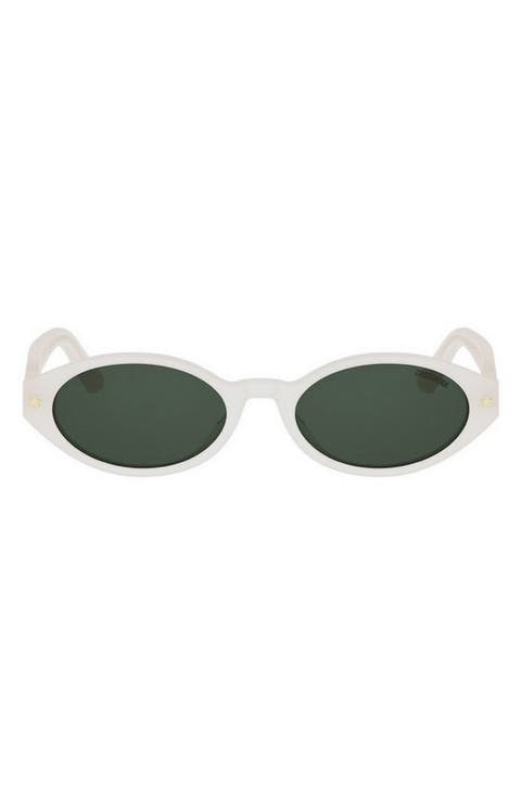 'DiorPacific R1I 52mm Oval Sunglasses