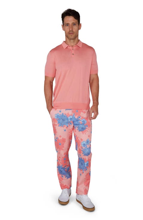 Mens Merino Silk Cashmere Polo