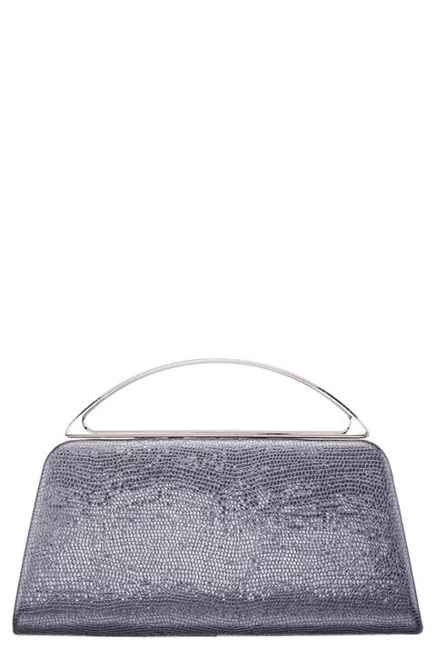Genesis Faux Leather Clutch