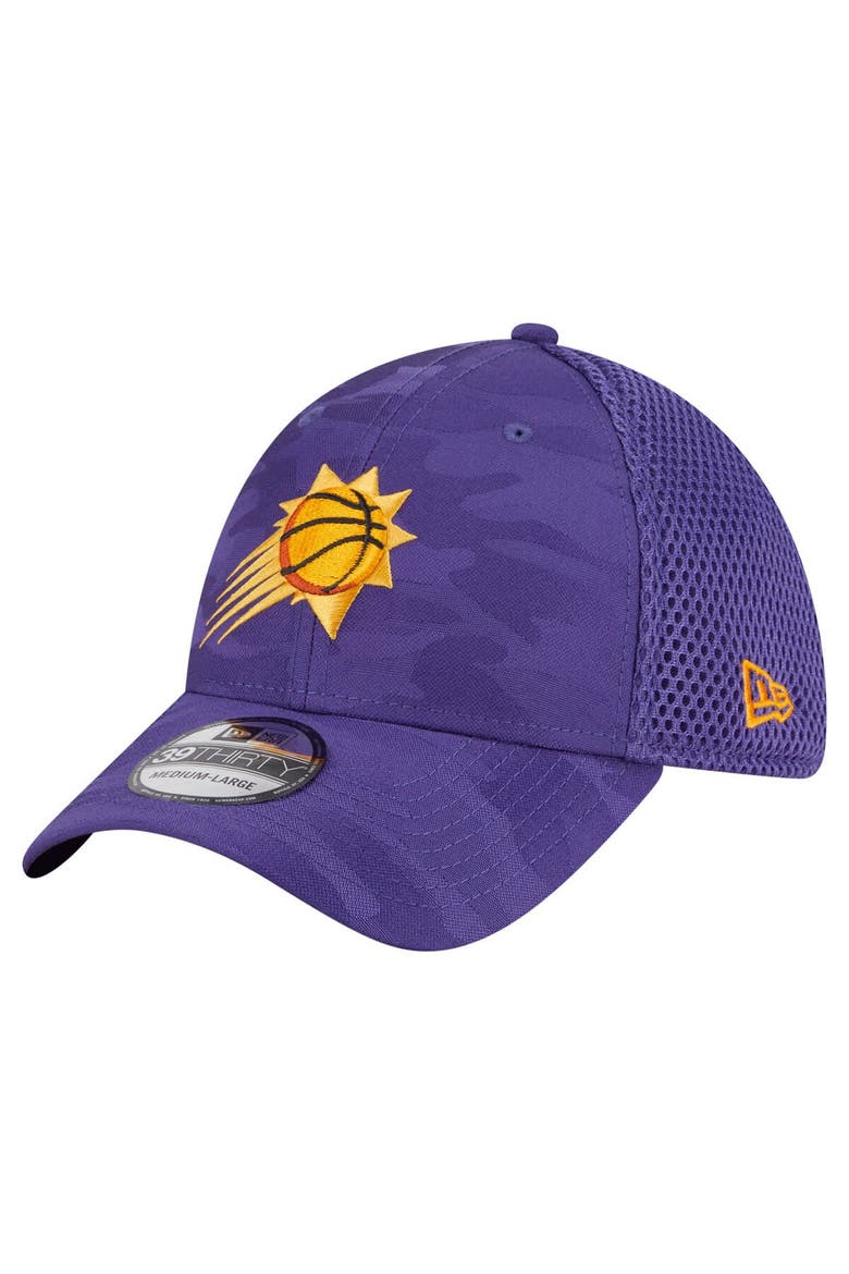 Men's New Era  Purple Phoenix Suns Subtle Camo 39THIRTY Flex Hat, Main, color, Purple