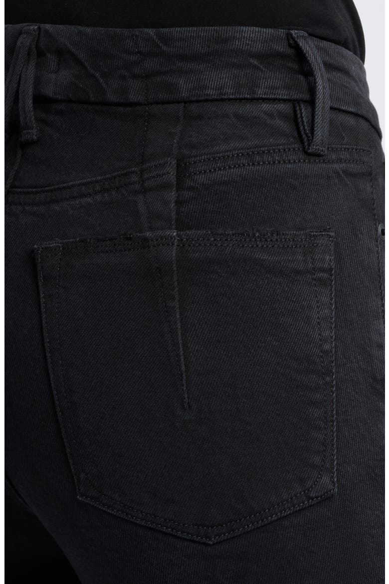 Good Crop Straight Leg Jeans, Alternate, color, BLACK340