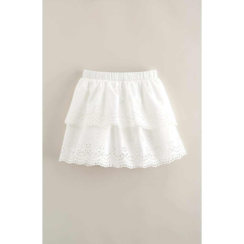 Nordstrom Kids' Eyelet Tiered Skort
