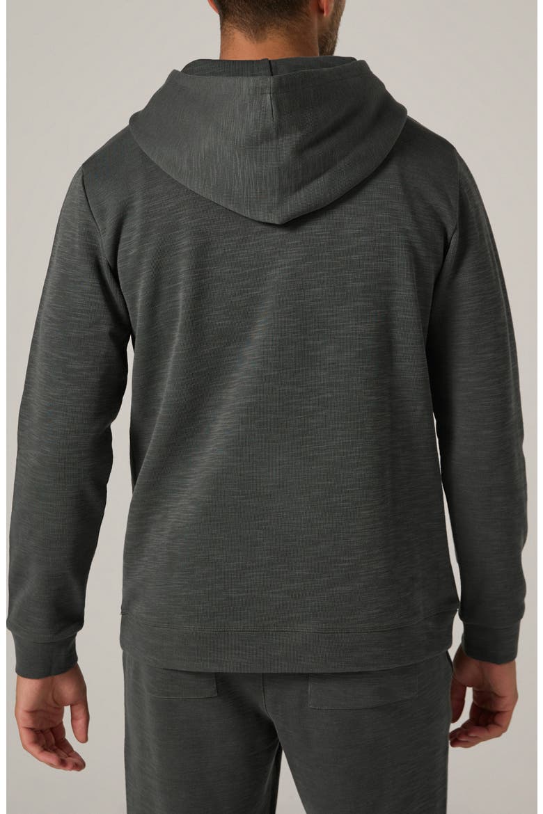 Shoreline Cotton Blend Hoodie, Alternate, color, BASIL