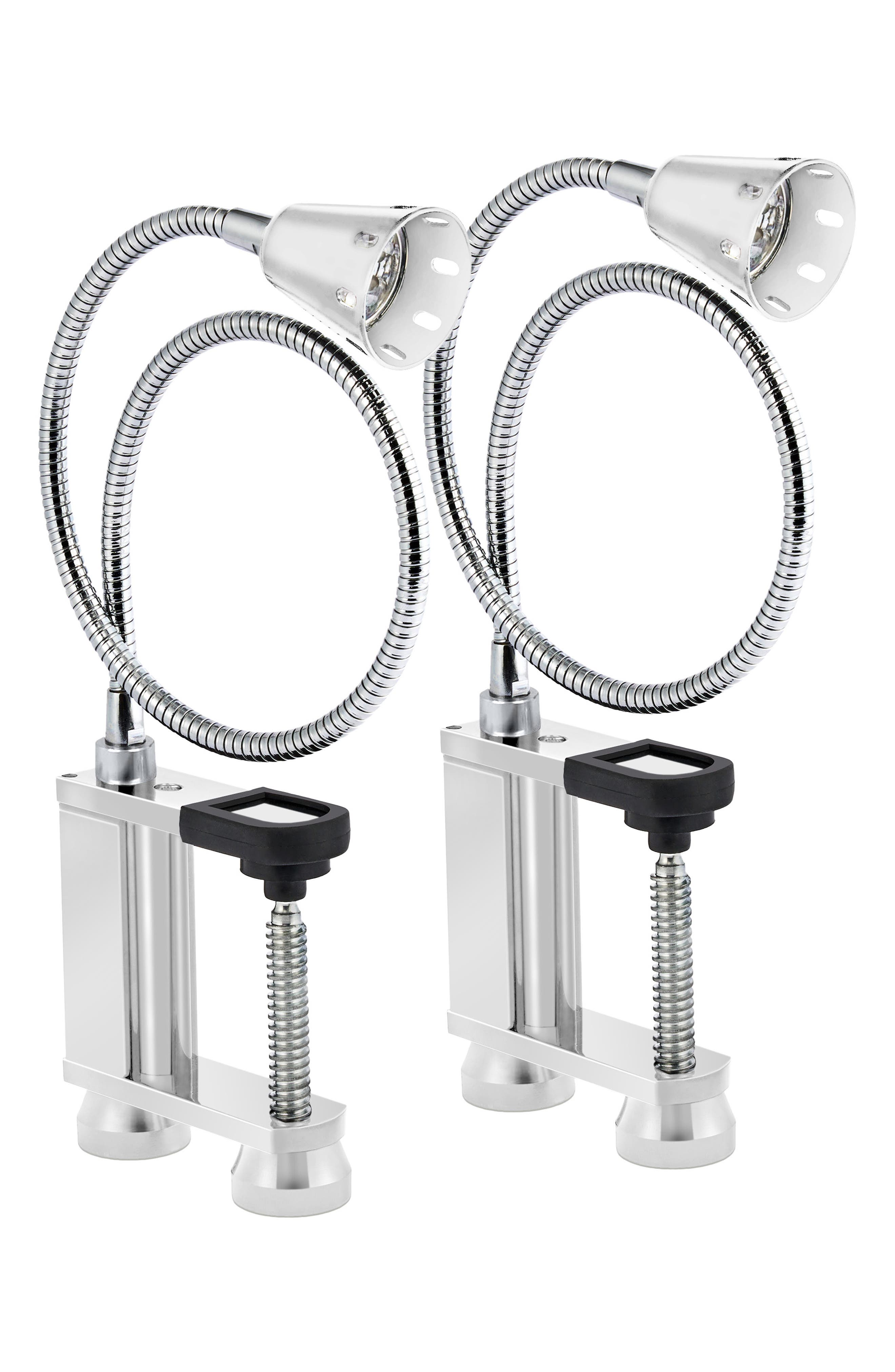Set of 2 LED BBQ Grill Lights