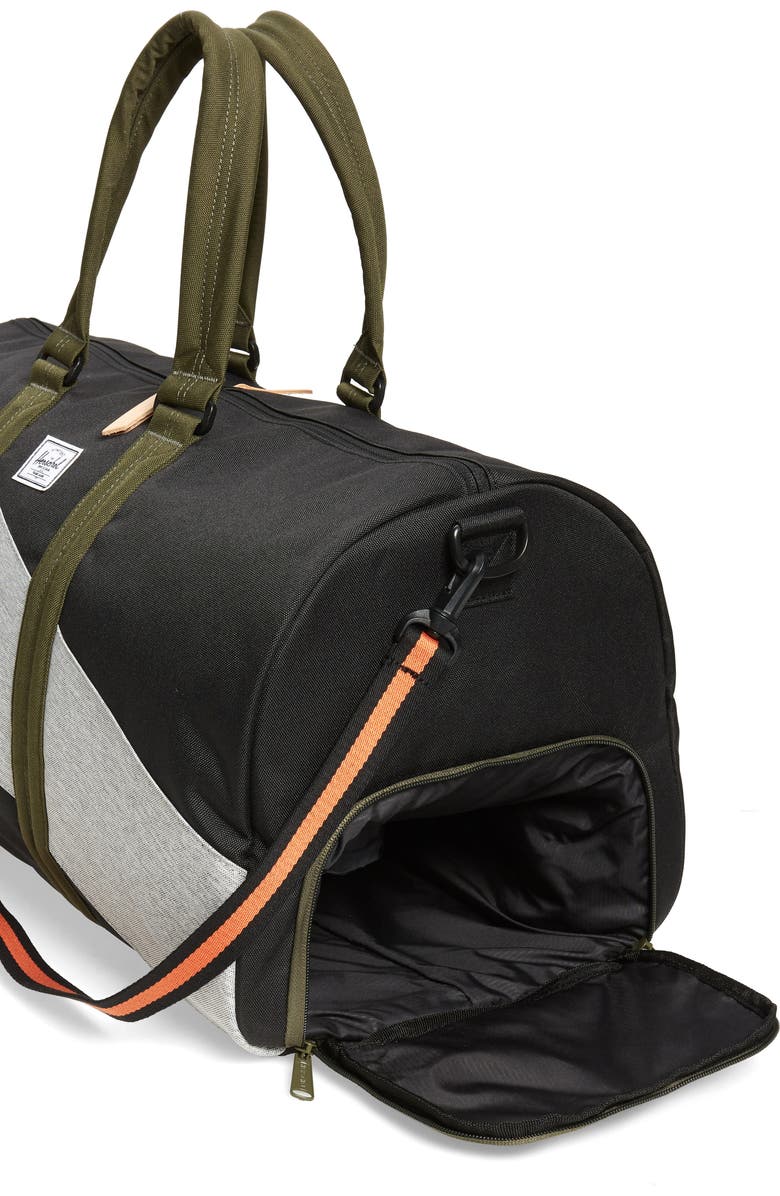 Herschel Supply Co. Novel Colorblock Duffle Bag, Alternate, color,
