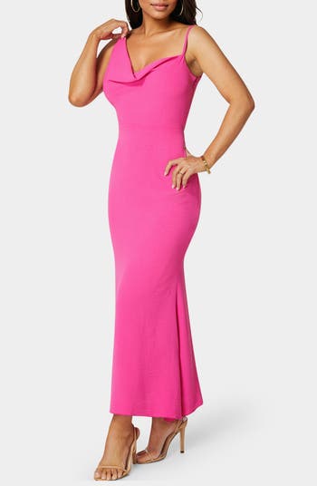Airflow Cowl Neck Maxi Dress