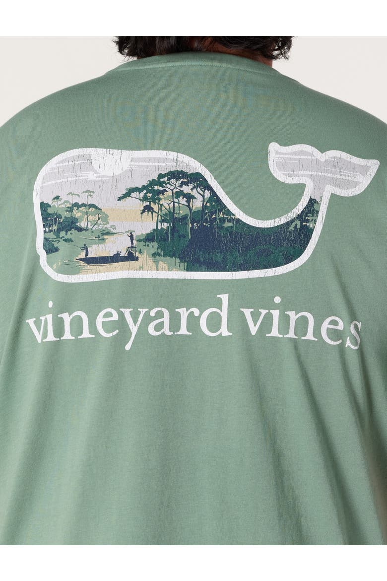 Big & Tall Country Whale Pocket Tee, Alternate, color, OLIVE DUSK