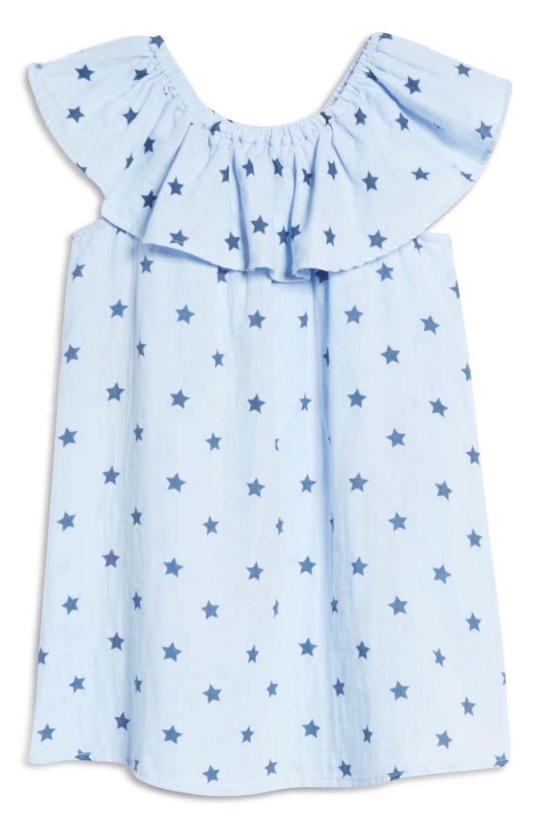 Peek Aren't You Curious Kids' Olivia Ruffle Dress, Main, color, 