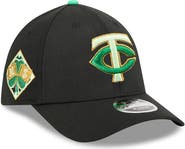 New Era Men's New Era Black Minnesota Twins 2026 St. Patrick's Day 39THIRTY Flex Hat
