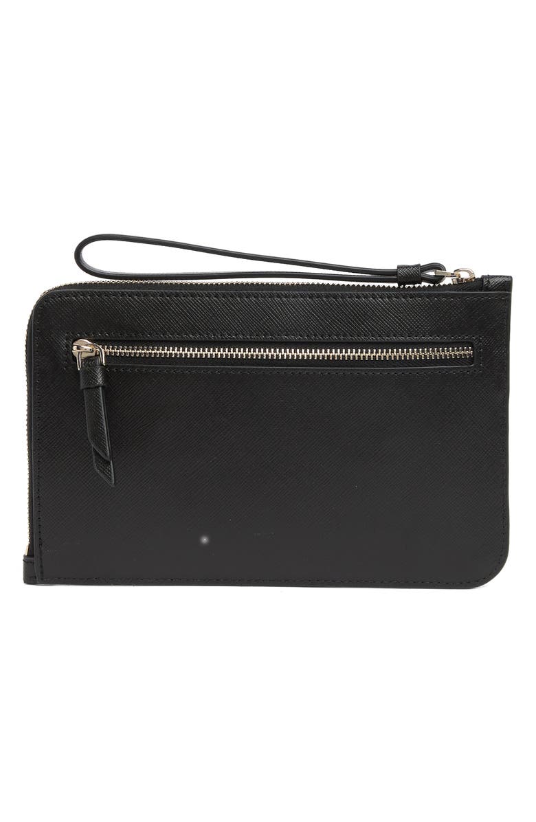 Kate Spade New York cameron medium wristlet, Alternate, color, Black