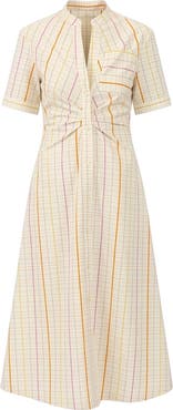 Callas Milano Noor Short sleeve shirtdress Ricci
